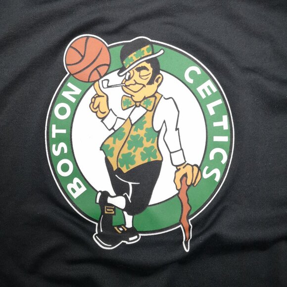 Under Armour Combine Men's Size XL Heat Gear Black w/Boston Celtics Logo T-shirt - Picture 3 of 7